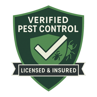 badge-sm Verified Pest Control Trust Badge